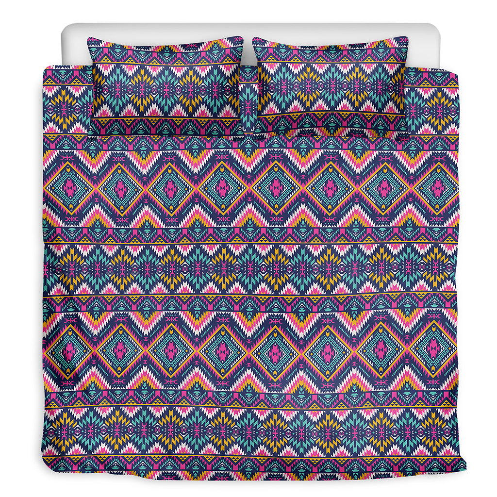 Native American Navajo Tribal Print Duvet Cover Bedding Set