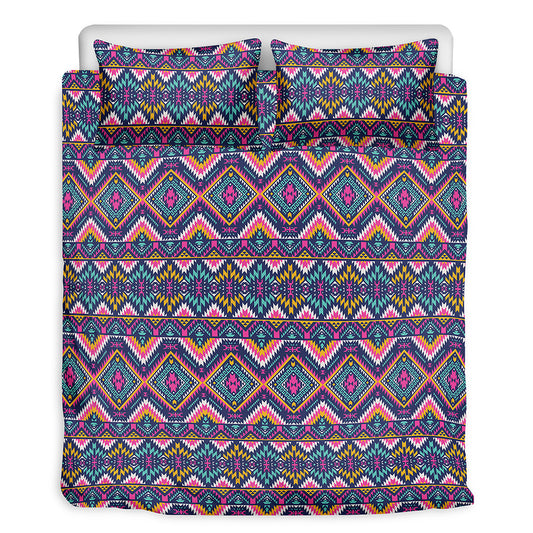 Native American Navajo Tribal Print Duvet Cover Bedding Set