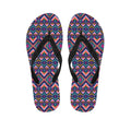 Native American Navajo Tribal Print Flip Flops
