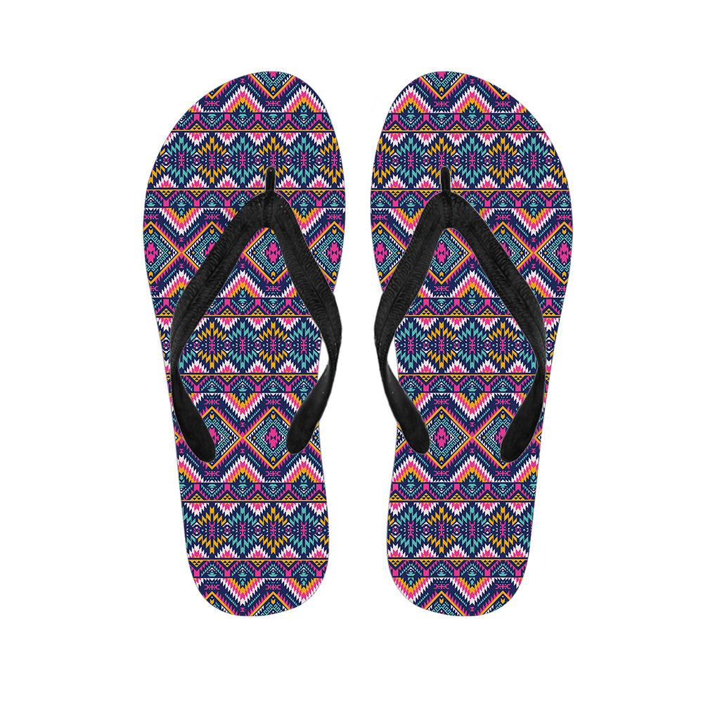Native American Navajo Tribal Print Flip Flops