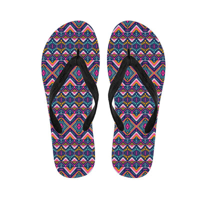 Native American Navajo Tribal Print Flip Flops