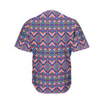 Native American Navajo Tribal Print Men's Baseball Jersey