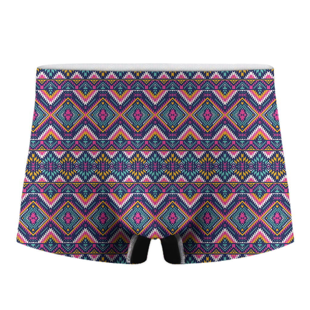 Native American Navajo Tribal Print Men's Boxer Briefs