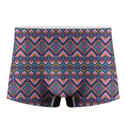 Native American Navajo Tribal Print Men's Boxer Briefs