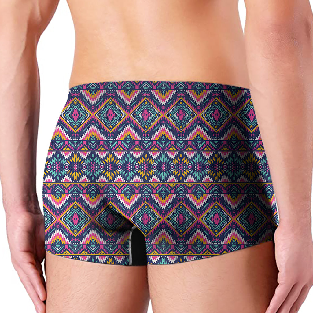 Native American Navajo Tribal Print Men's Boxer Briefs