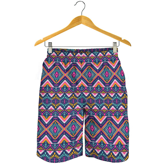 Native American Navajo Tribal Print Men's Shorts