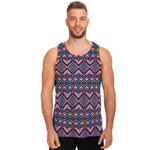 Native American Navajo Tribal Print Men's Tank Top