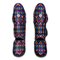 Native American Navajo Tribal Print Muay Thai Shin Guards