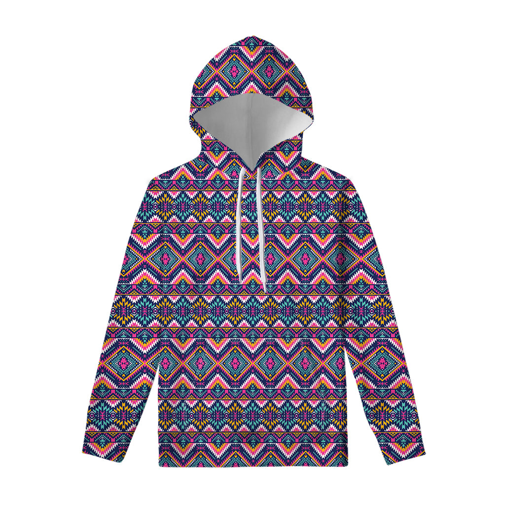 Native American Navajo Tribal Print Pullover Hoodie