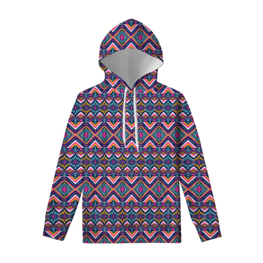 Native American Navajo Tribal Print Pullover Hoodie