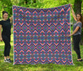 Native American Navajo Tribal Print Quilt