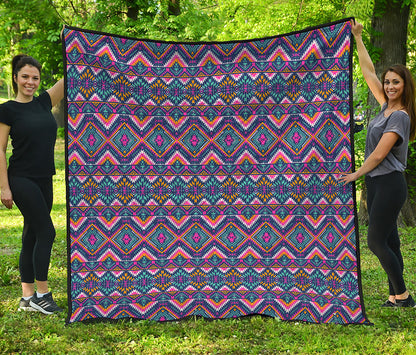 Native American Navajo Tribal Print Quilt