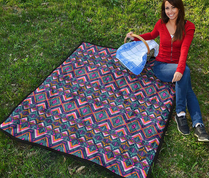 Native American Navajo Tribal Print Quilt