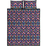 Native American Navajo Tribal Print Quilt Bed Set