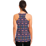 Native American Navajo Tribal Print Women's Racerback Tank Top
