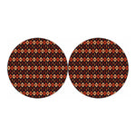 Native American Pattern Print Car Coasters