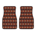 Native American Pattern Print Front Car Floor Mats