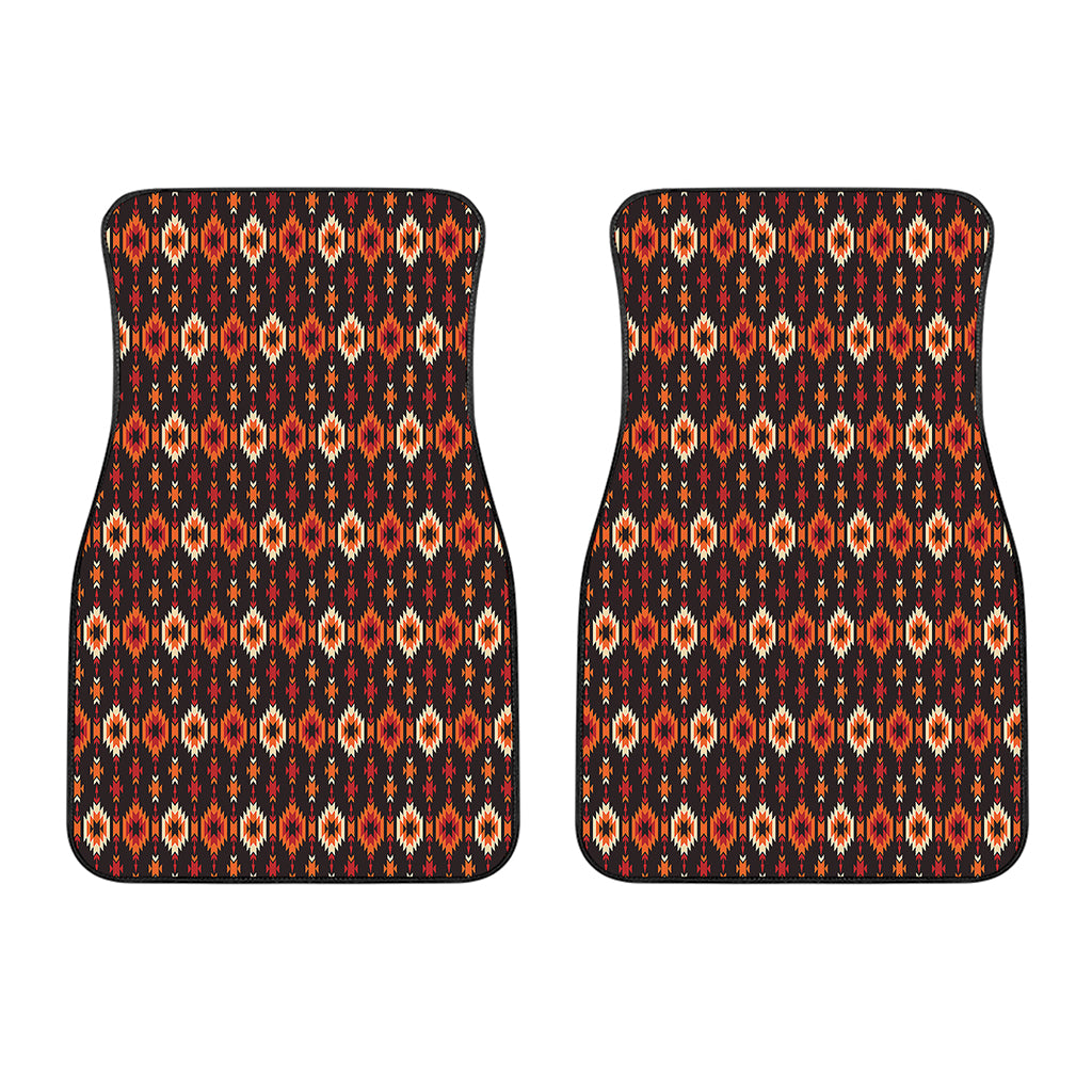 Native American Pattern Print Front Car Floor Mats