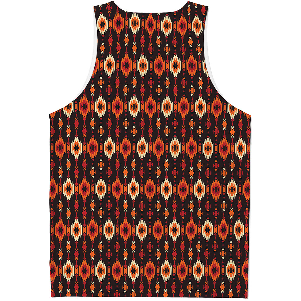 Native American Pattern Print Men's Tank Top