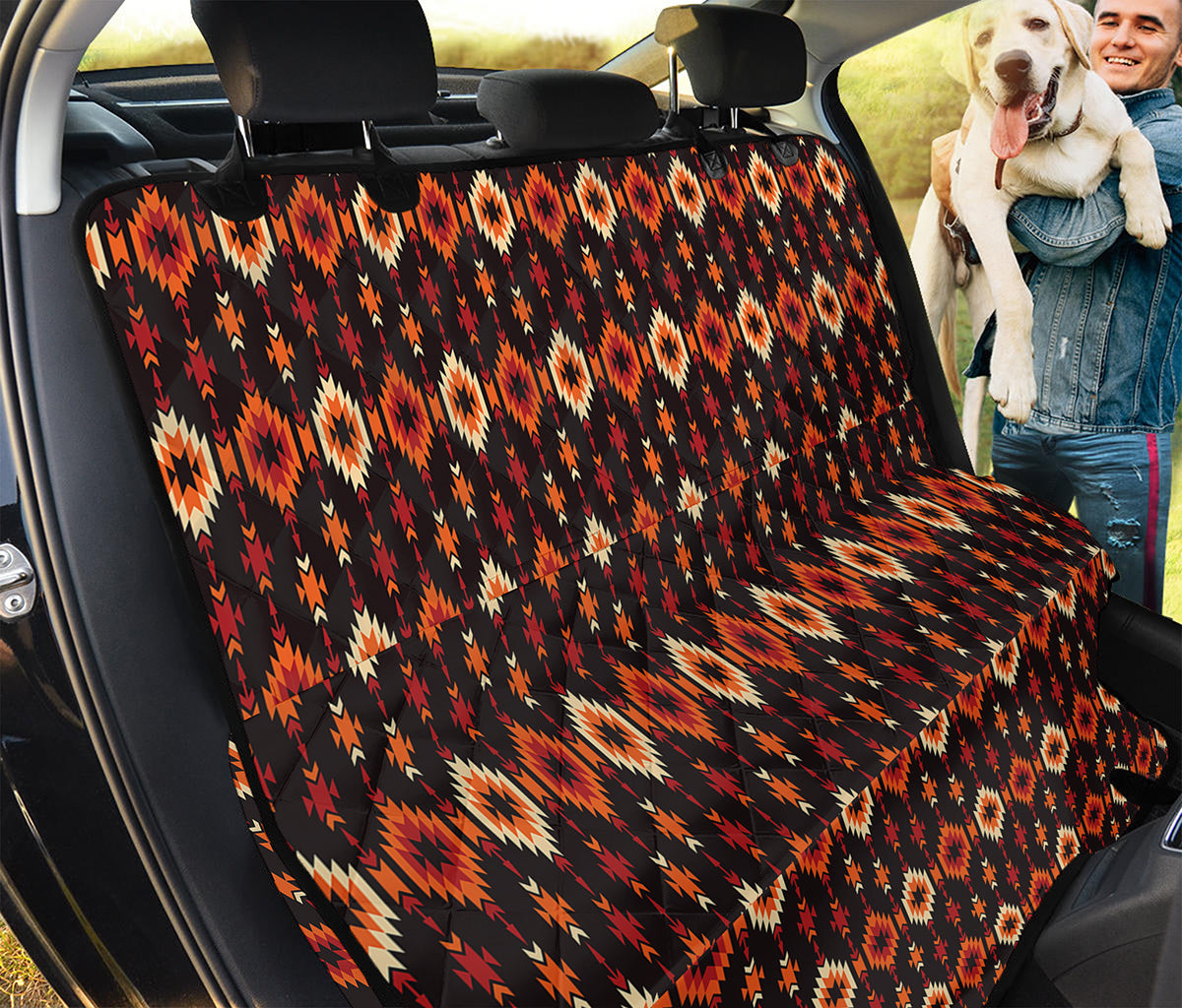 Native American Pattern Print Pet Car Back Seat Cover
