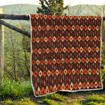 Native American Pattern Print Quilt
