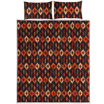 Native American Pattern Print Quilt Bed Set
