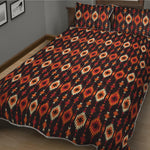 Native American Pattern Print Quilt Bed Set