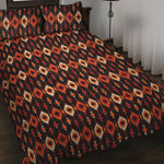 Native American Pattern Print Quilt Bed Set