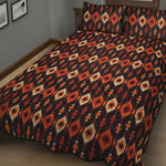 Native American Pattern Print Quilt Bed Set
