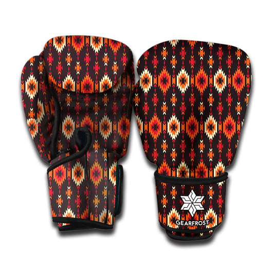 Native American Pendleton Pattern Print Boxing Gloves