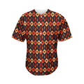 Native American Pattern Print Men's Baseball Jersey