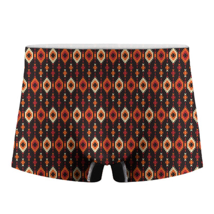 Native American Pendleton Pattern Print Men's Boxer Briefs