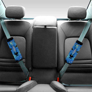 Native American Spiritual Wolf Print Car Seat Belt Covers