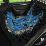 Native American Spiritual Wolf Print Pet Car Back Seat Cover
