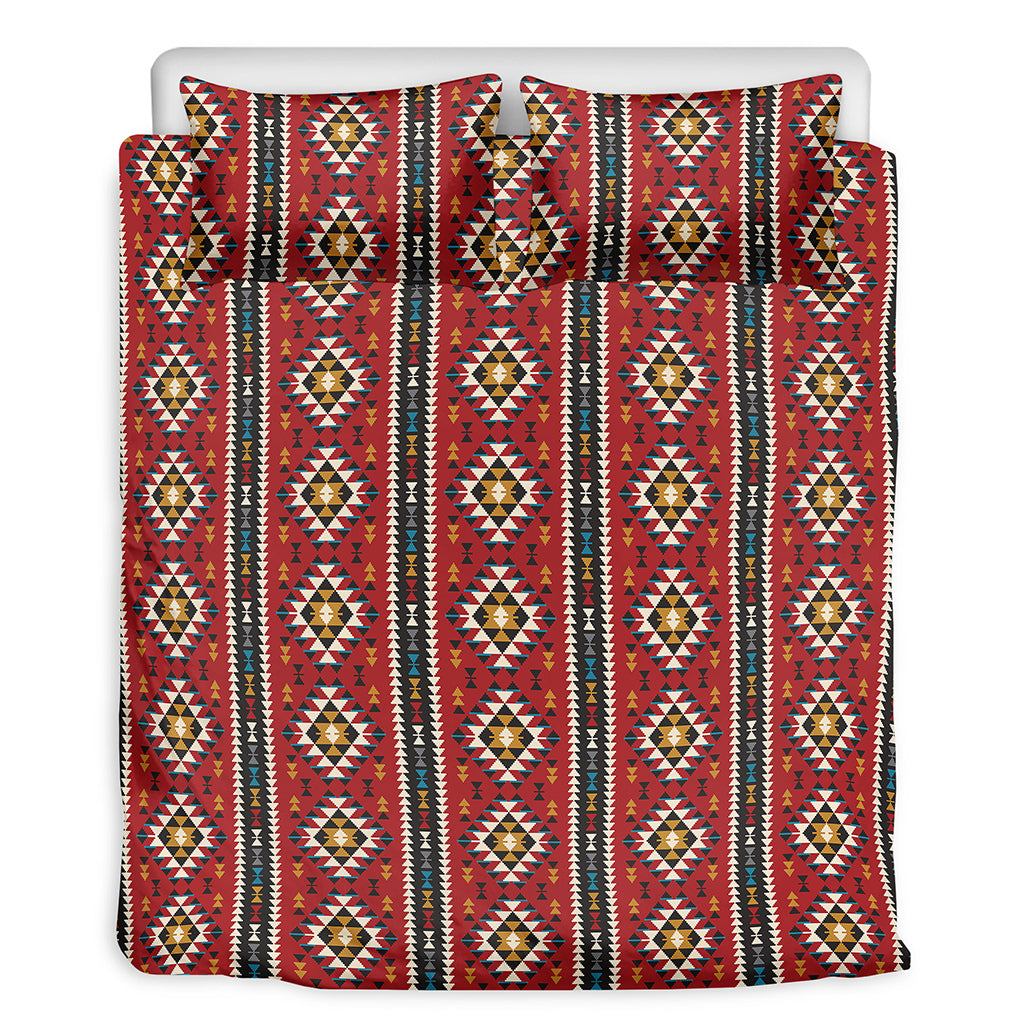 Native American Tribal Pattern Print Duvet Cover Bedding Set
