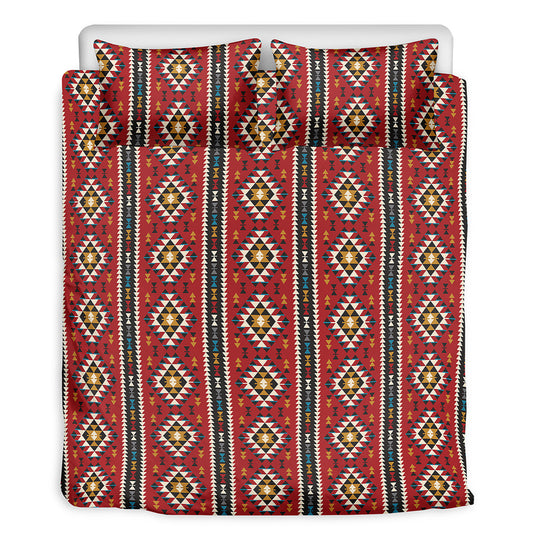 Native American Tribal Pattern Print Duvet Cover Bedding Set
