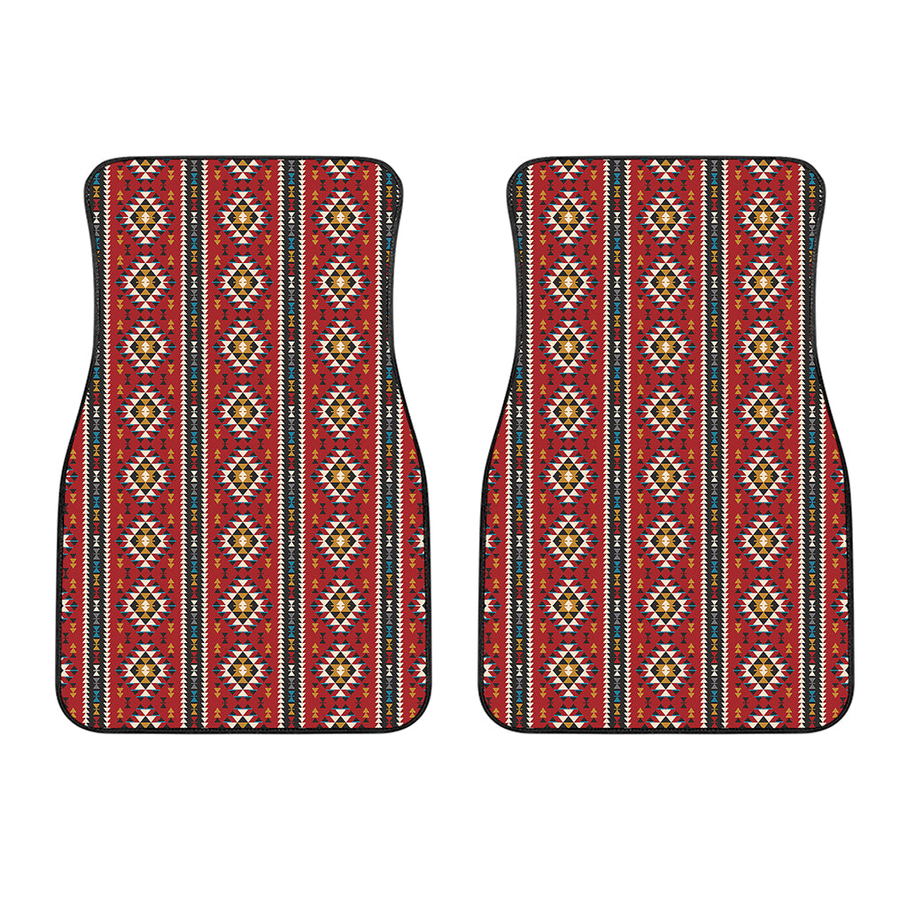 Native American Tribal Pattern Print Front Car Floor Mats