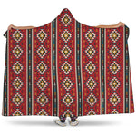 Native American Tribal Pattern Print Hooded Blanket