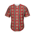 Native American Tribal Pattern Print Men's Baseball Jersey