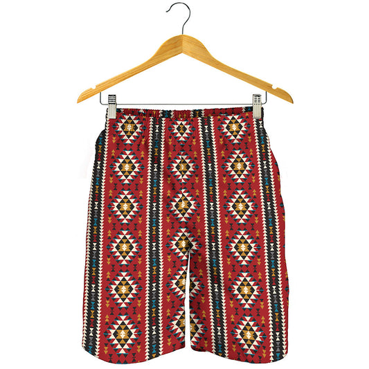Native American Tribal Pattern Print Men's Shorts