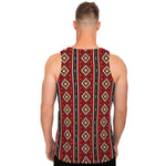 Native American Tribal Pattern Print Men's Tank Top