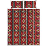 Native American Tribal Pattern Print Quilt Bed Set