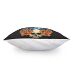 Native American Wolf Girl Print Pillow Cover