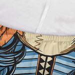 Native American Wolf Girl Print Sofa Cover