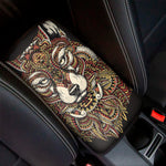 Native American Wolf Spirit Animal Print Car Center Console Cover
