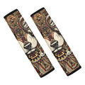 Native American Wolf Spirit Animal Print Car Seat Belt Covers