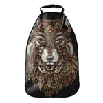Native American Wolf Spirit Animal Print Car Seat Organizers