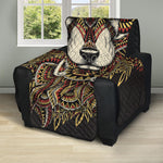 Native American Wolf Spirit Animal Print Recliner Protector