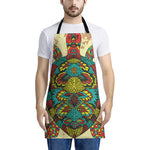 Native Bohemian Sea Turtle Print Apron