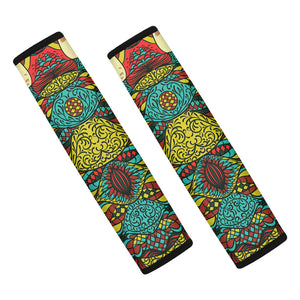 Native Bohemian Sea Turtle Print Car Seat Belt Covers